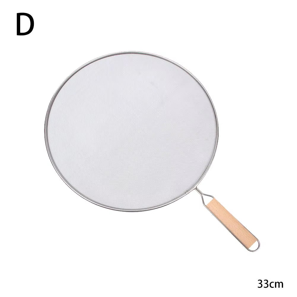 Pot Frying Oil Cooking Cover Kitchen Tools Grease Splatter Screen Guards Mesh anti Splatter Guard Oil Net Splash Cover Pan