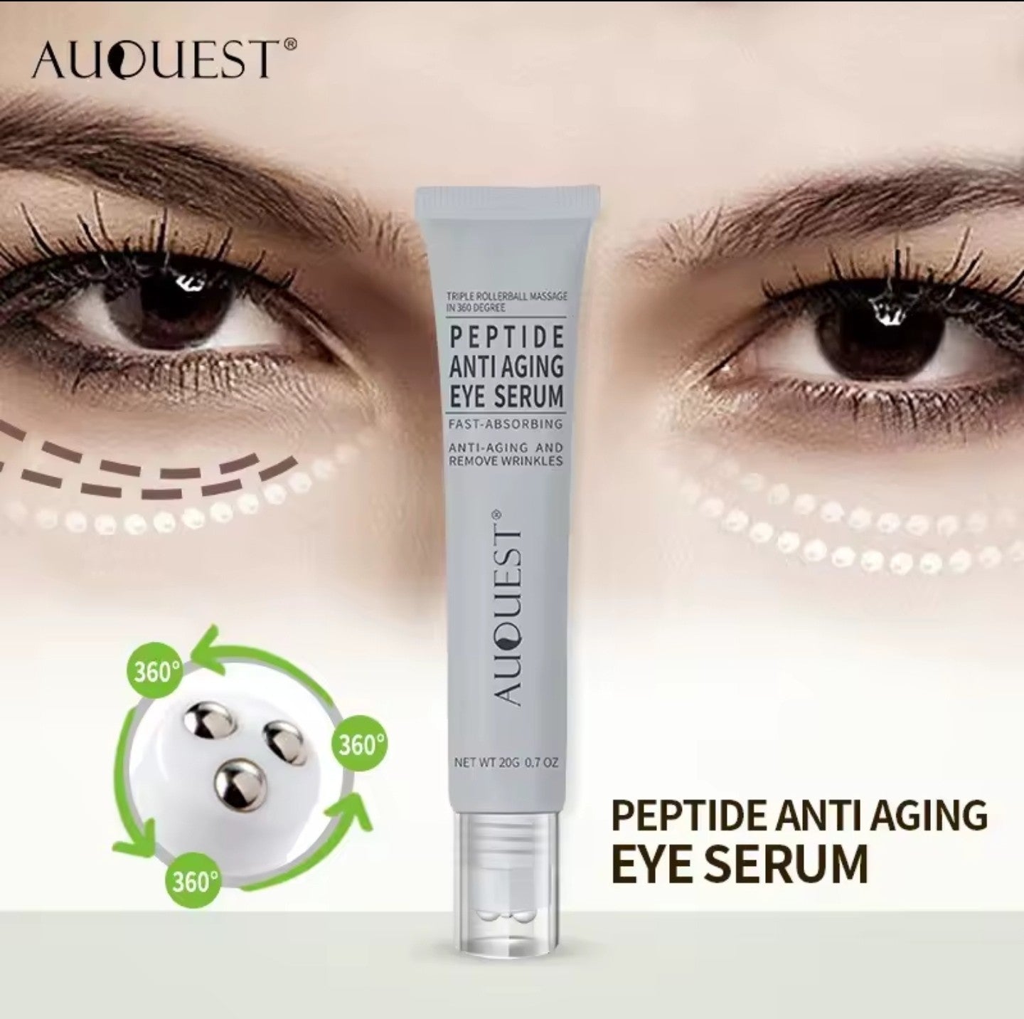 Instant Remove Wrinkle Eye Cream Eye Bags Dark Circles anti Puffiness Firm Serum