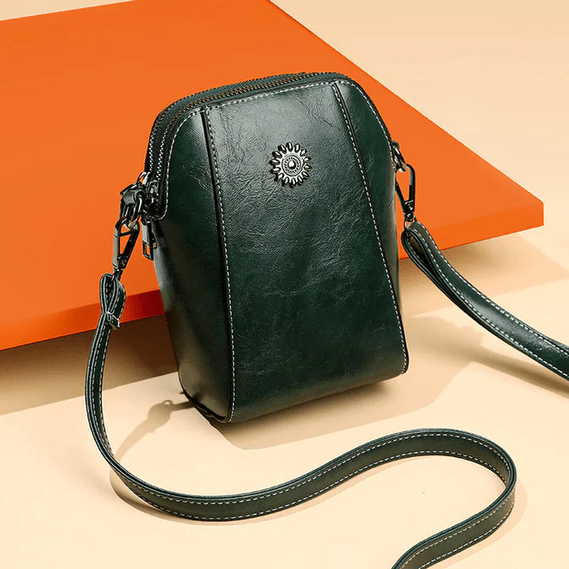 Vioralux™ Leather Crossbody — Command Attention with Timeless Elegance and Effortless Confidence
