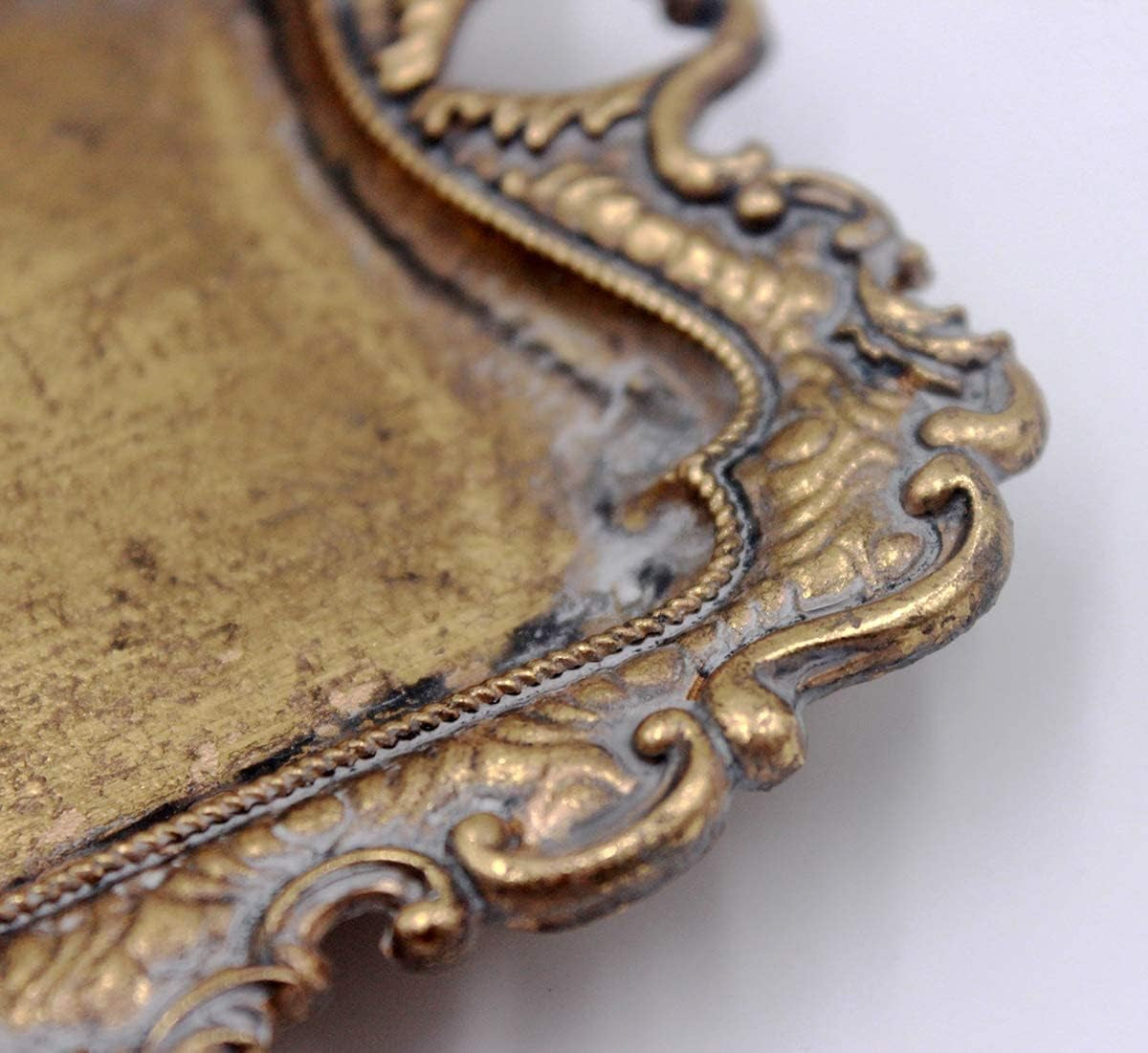 Dish Vintage Gold with Jewellery Box Organiser