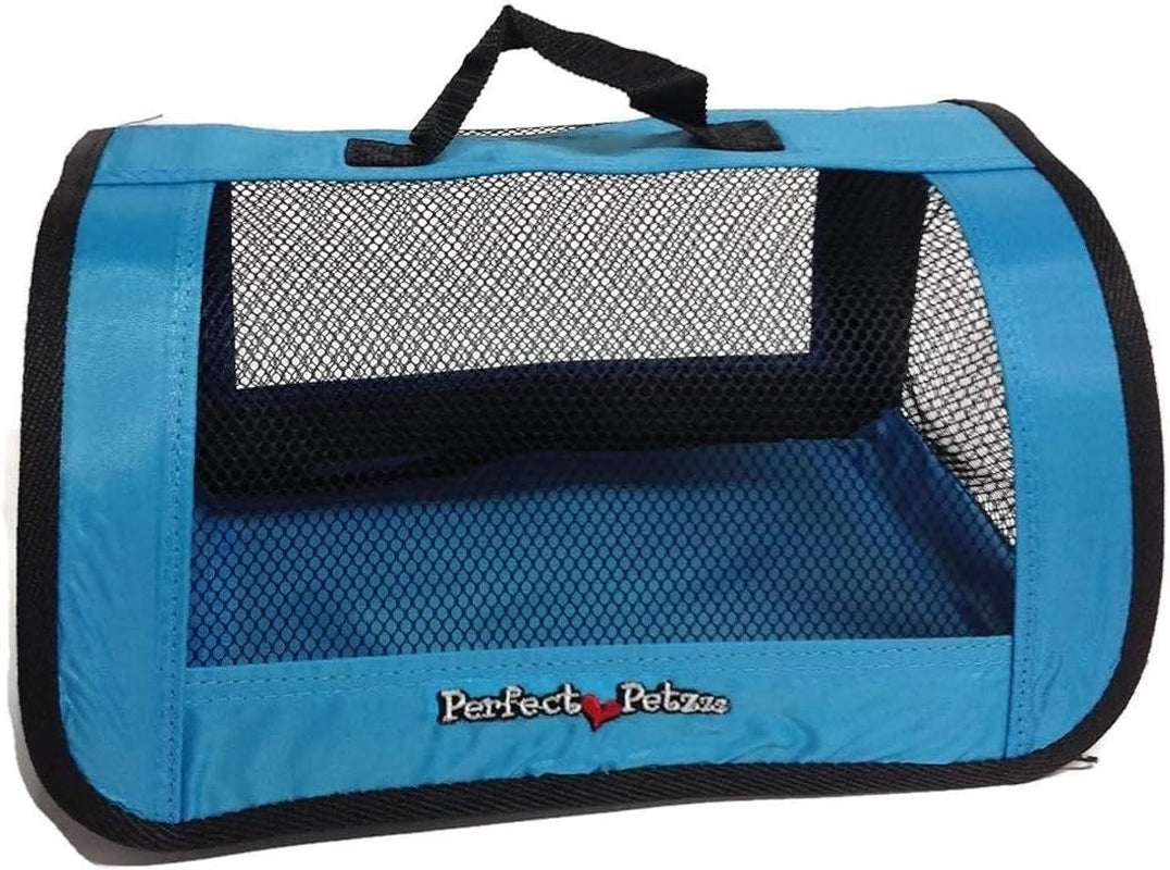 Blue Tote for Plush Breathing Pets By