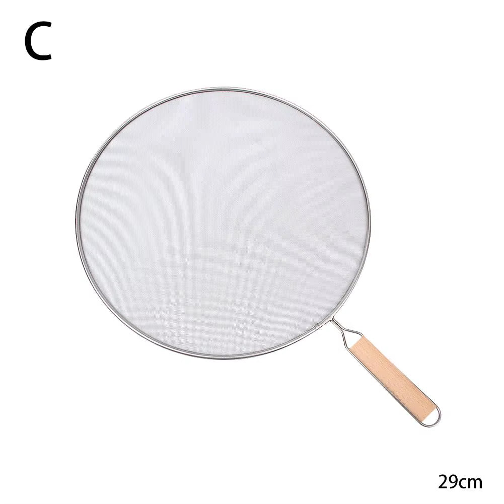 Pot Frying Oil Cooking Cover Kitchen Tools Grease Splatter Screen Guards Mesh anti Splatter Guard Oil Net Splash Cover Pan