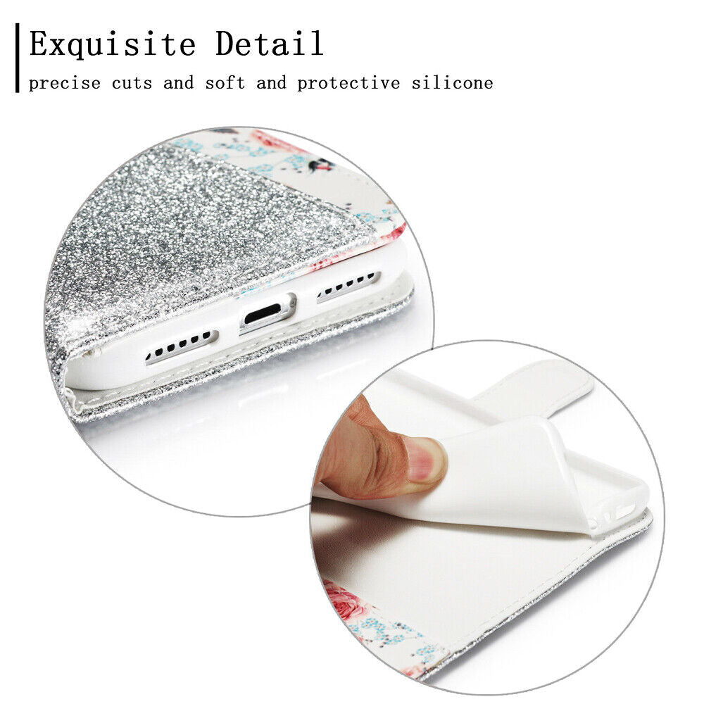 Case for Iphone 16 Pro Max 15 14 13 12 11 X XR Flip Leather Wallet Phone Cover