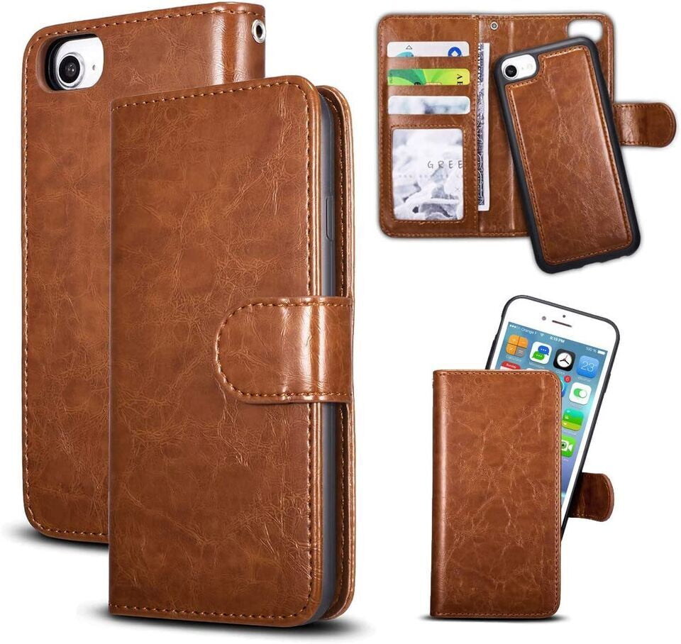 Case for Iphone 16 Pro Max 15 14 13 12 11 X XR Flip Leather Wallet Phone Cover