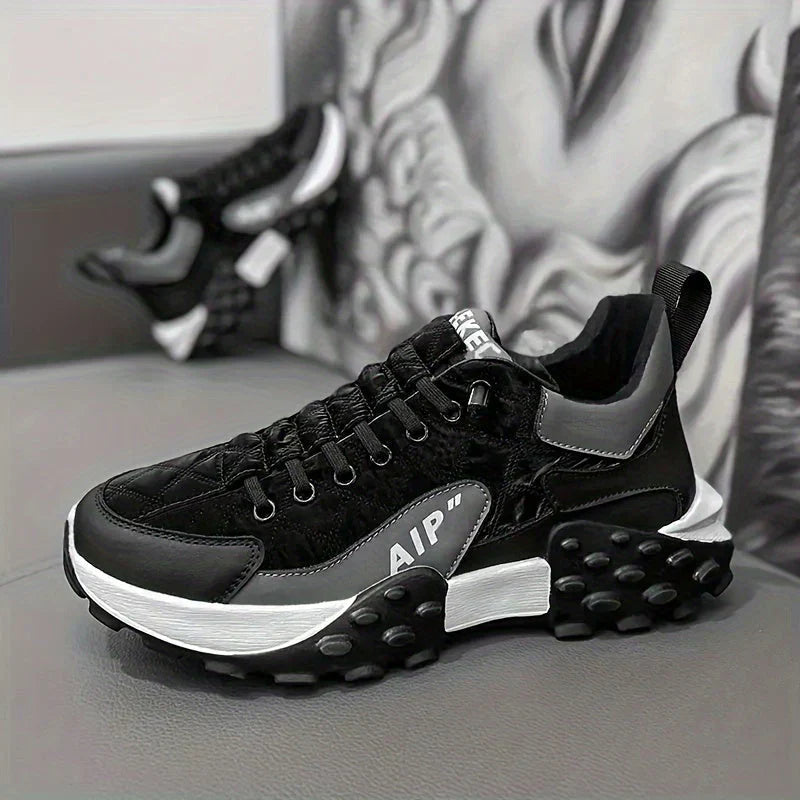 Lenton | Comfortable Breathable Men’S Running Trainers with Air Cushioning and Non-Slip Grip | Running Shoes