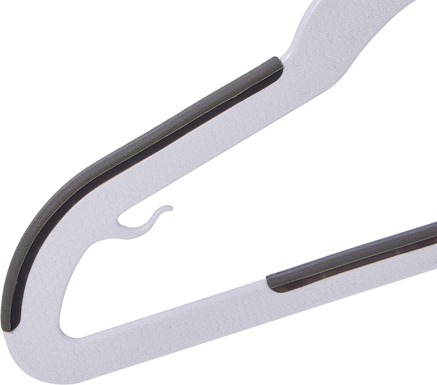 Plastic Kids Hangers, 30-Pack, White