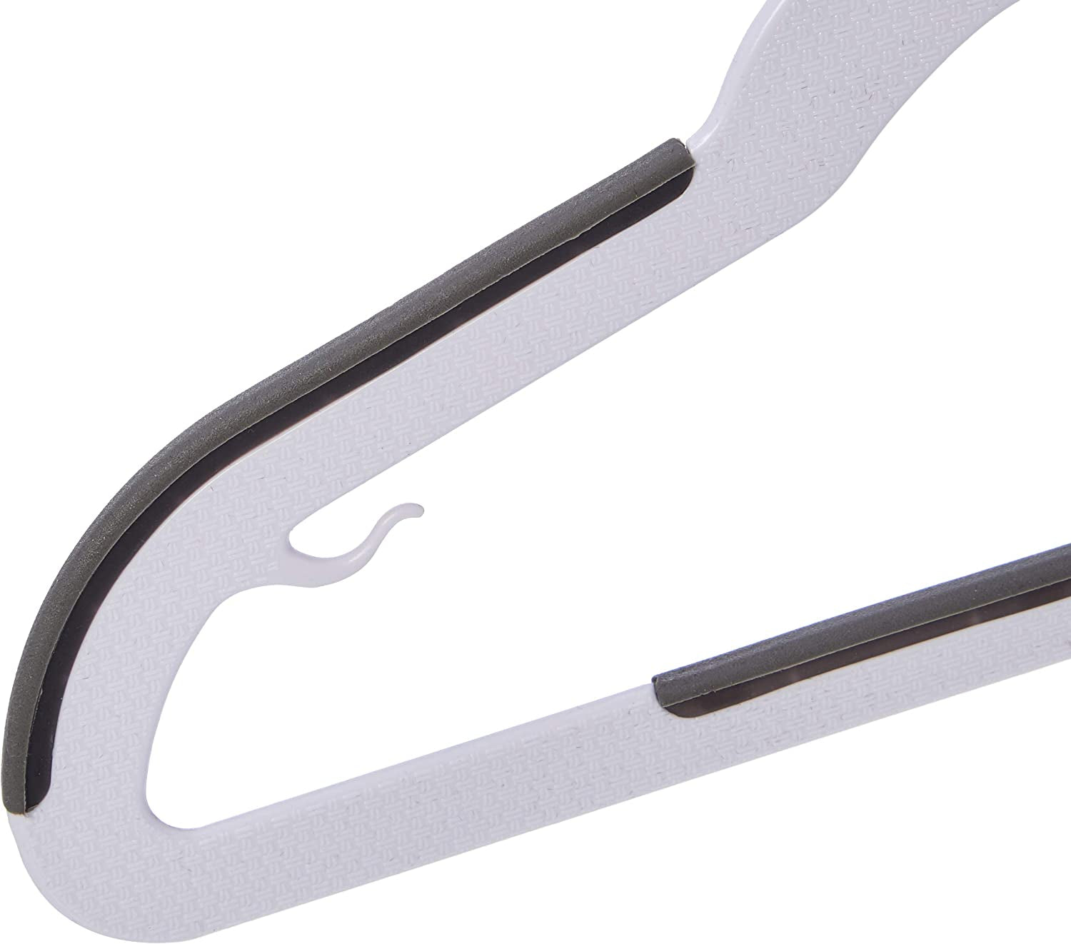 Plastic Kids Hangers, 30-Pack, White