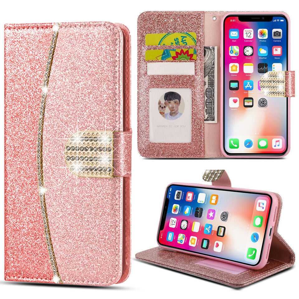 Case for Iphone 16 Pro Max 15 14 13 12 11 X XR Flip Leather Wallet Phone Cover