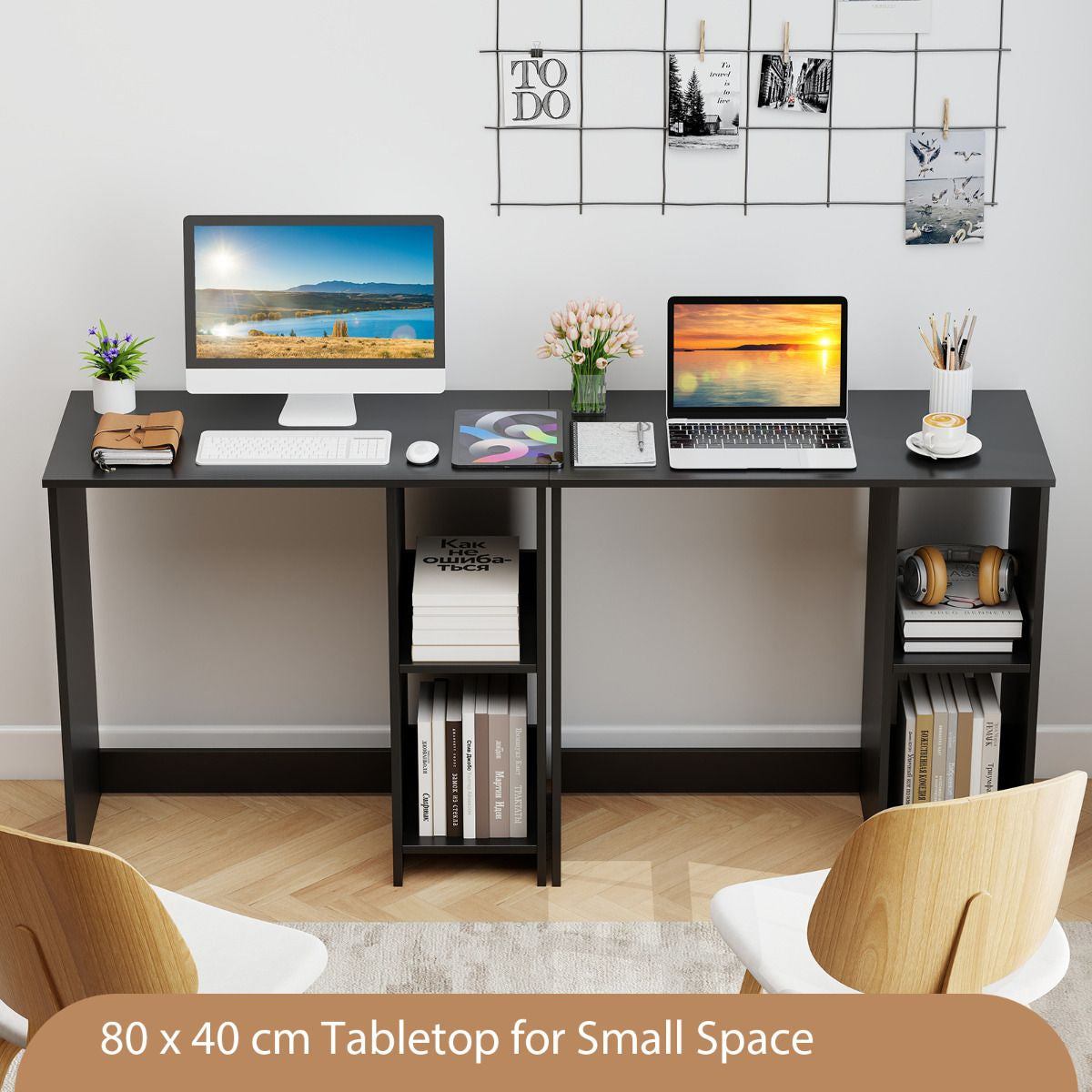 31.5 Inch Home Office Desk for Small Space