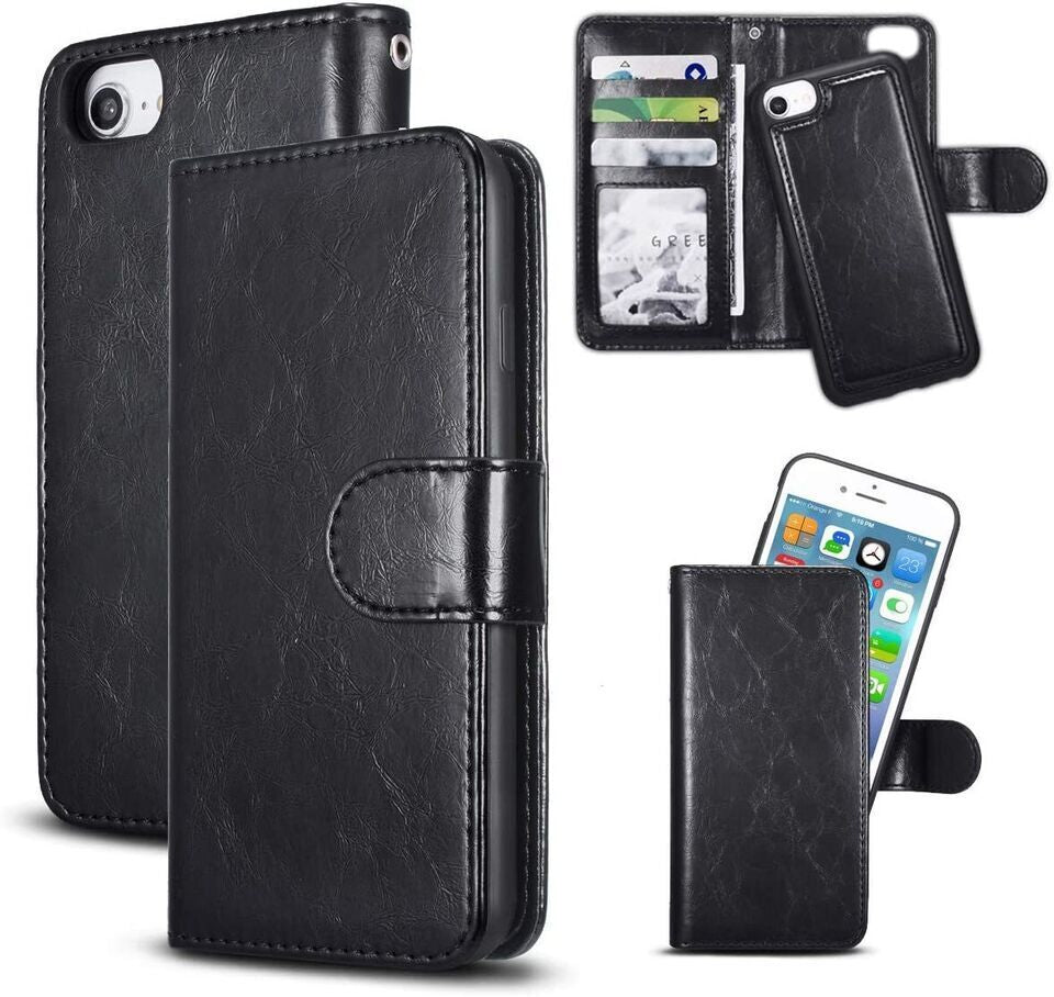 Case for Iphone 16 Pro Max 15 14 13 12 11 X XR Flip Leather Wallet Phone Cover