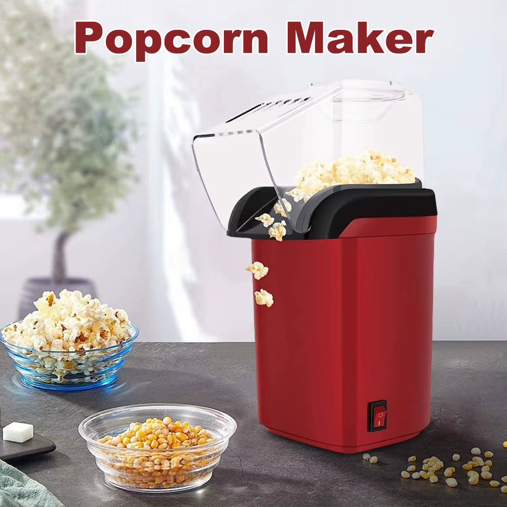 Popcorn Machine High Popping Rate Fully Automatic Popcorn Machine Electric Air Popper Mini Popcorn Machine for Home Kitchen