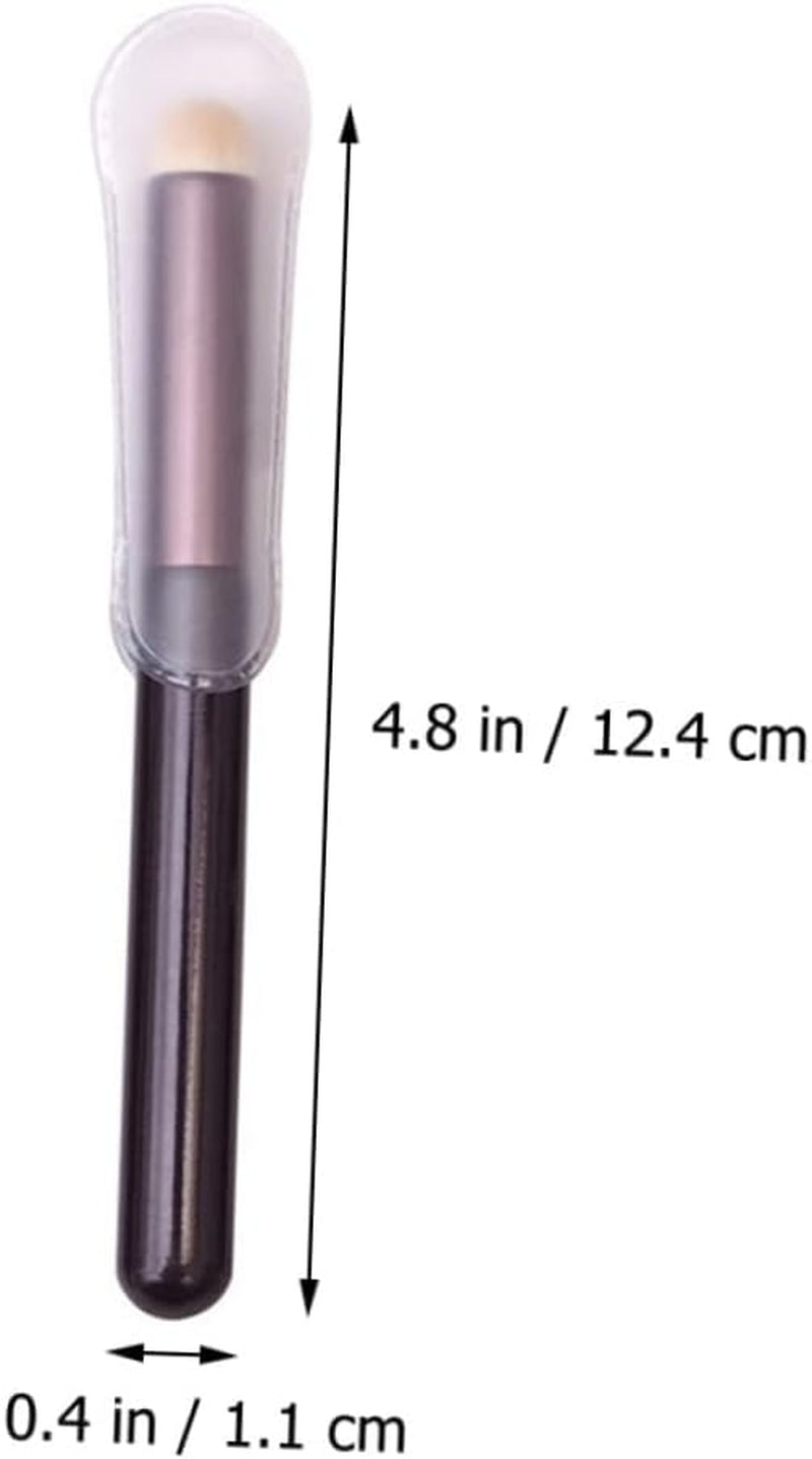 6Pcs Makeup Sponge Applicators Concealer Brush Set Cushion Puff for Dual Wet and Dry Use Portable Cosmetic Tools for Precise Face Powder and Concealer Application