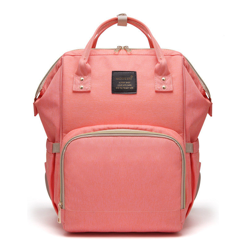 Fashion Japanese Mommy Bag Multifunctional Large Capacity Baby Bottle Backpack Diaper Backpack