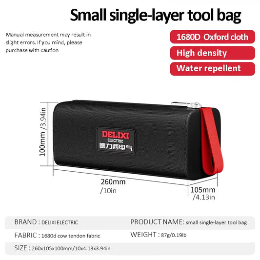 Tool Bag Oxford Cloth Portable Storage Bag, Professional Electrician and Carpenter Repair, Home Storage, Handbag