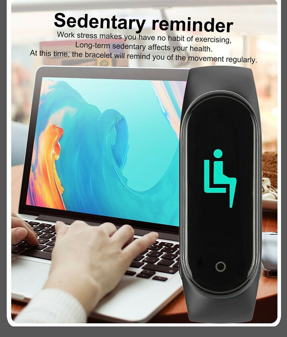 Replacement Strap for M4 M6 Fitness Activity Steps Calorie Heart Rate Tracker