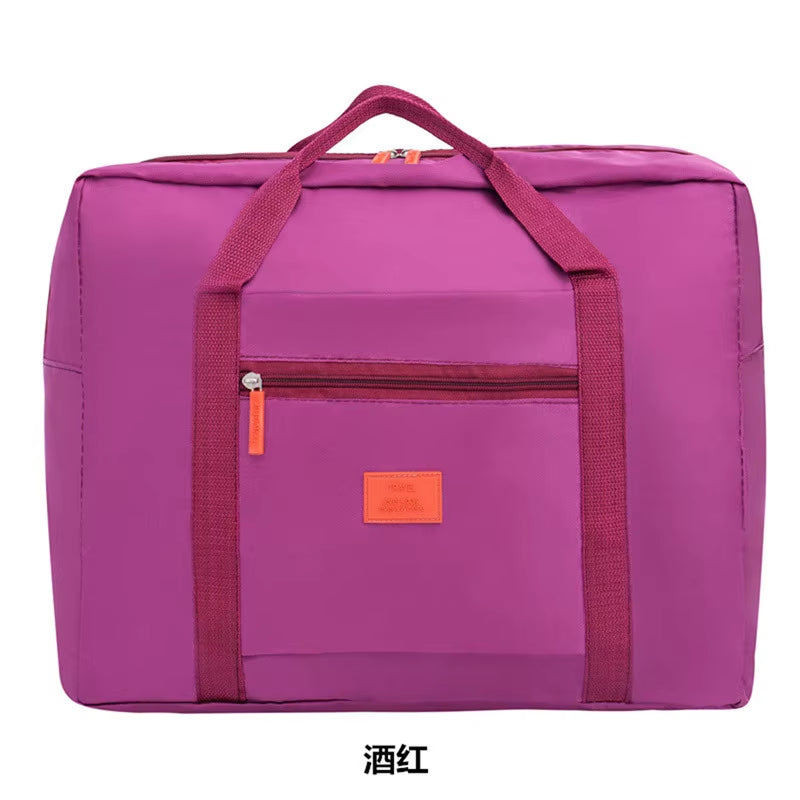 Portable Multi-Function Bag Folding Travel Bags Nylon Waterproof Bag Large Capacity Hand Luggage Business Trip Traveling Bags