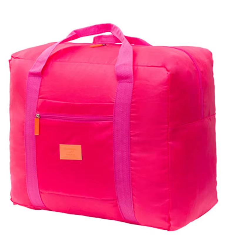 Portable Multi-Function Bag Folding Travel Bags Nylon Waterproof Bag Large Capacity Hand Luggage Business Trip Traveling Bags