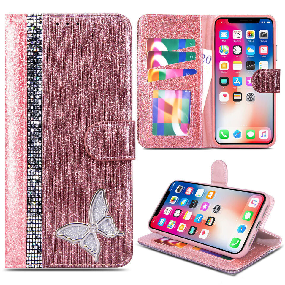 Case for Iphone 16 Pro Max 15 14 13 12 11 X XR Flip Leather Wallet Phone Cover