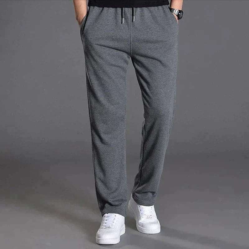 Men'S Joggers - Soft Cotton - Relaxed Fit - Elastic Waist with Drawstring - Pocket Design