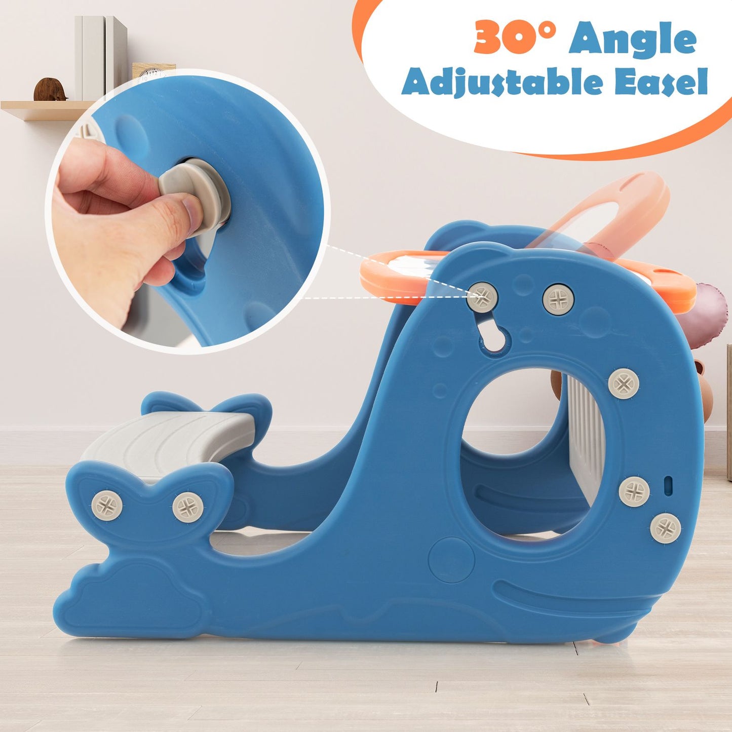 Multi-Functional Convertible Kids Activity Table Set