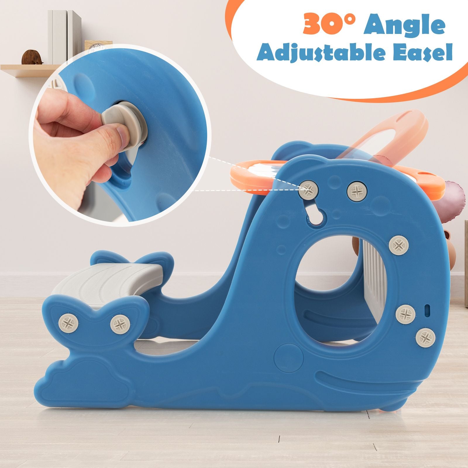 Multi-Functional Convertible Kids Activity Table Set