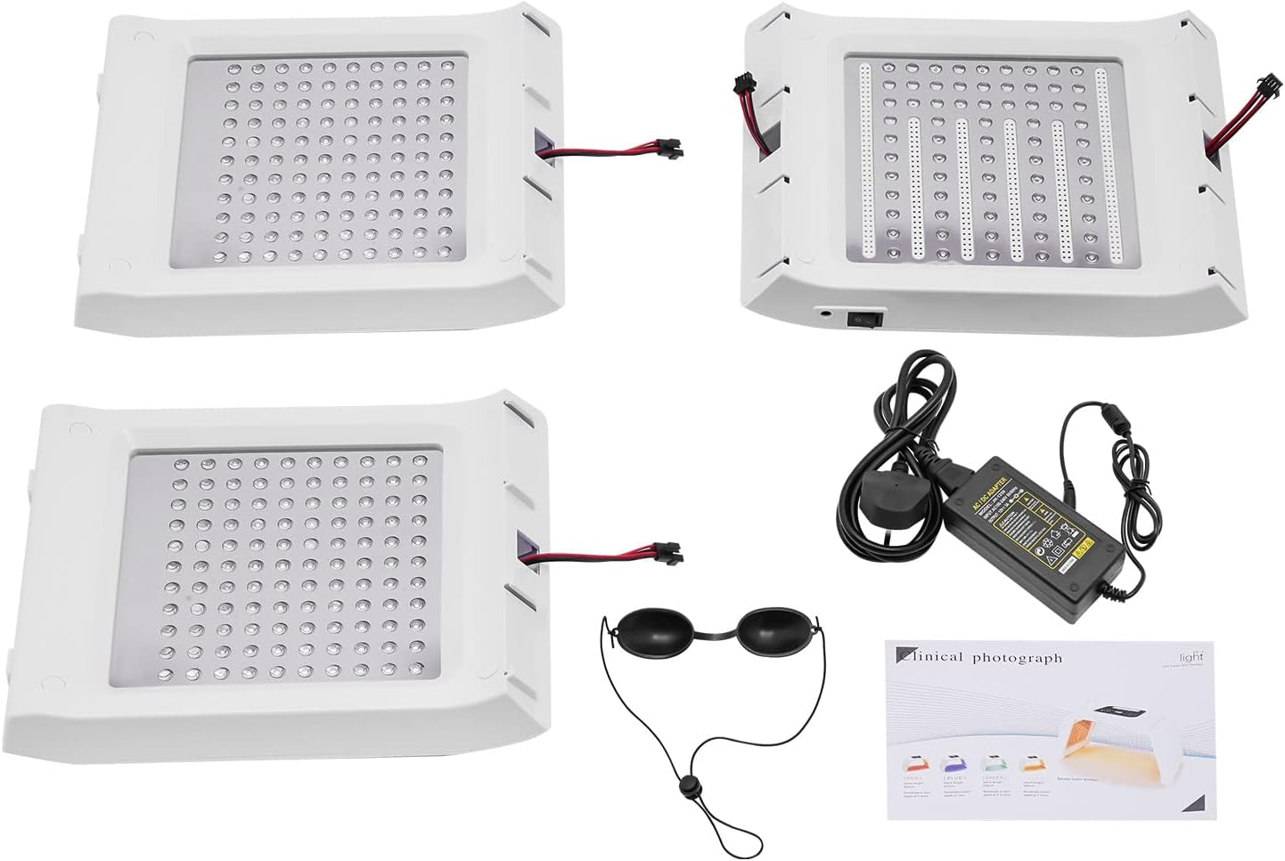 LED 3 in 1 Photon Treatment Skin Facial Salon Spa Beauty Equipment Care Light 7 Color Professional LED Light Therapy Face Mask Facial Beauty Machine