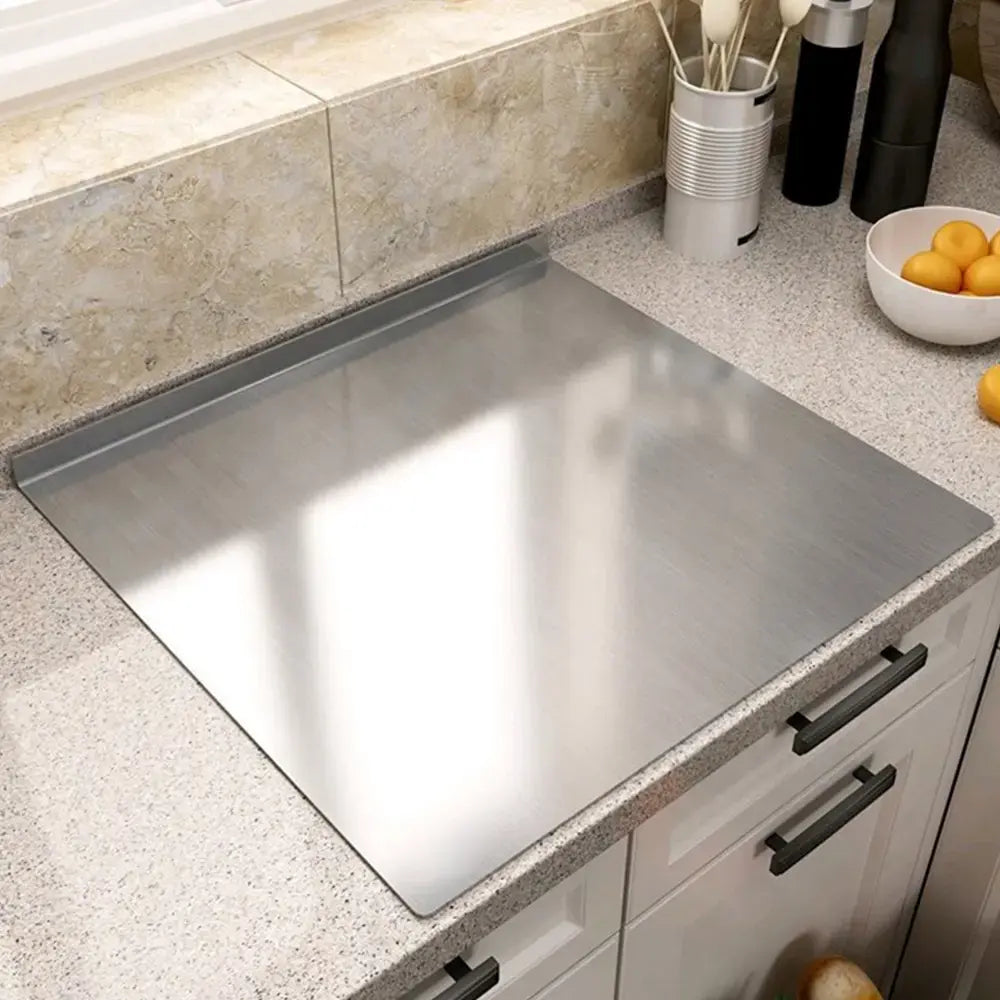 Large Non-Slip Stainless Steel Cutting Board — Stainless Steel Non-Slip Cutting Board, Kitchen Cutting Board, Kitchen Accessories, Household Gadgets