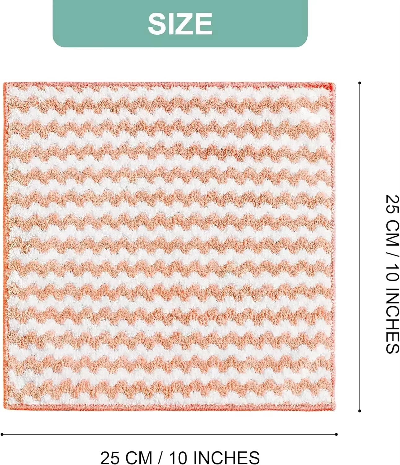 3/5/10/20Pcs Microfiber Cleaning Cloth Dishcloths High Absorbent Scouring Kitchen Washing Dish Rags Household Wipe Towels