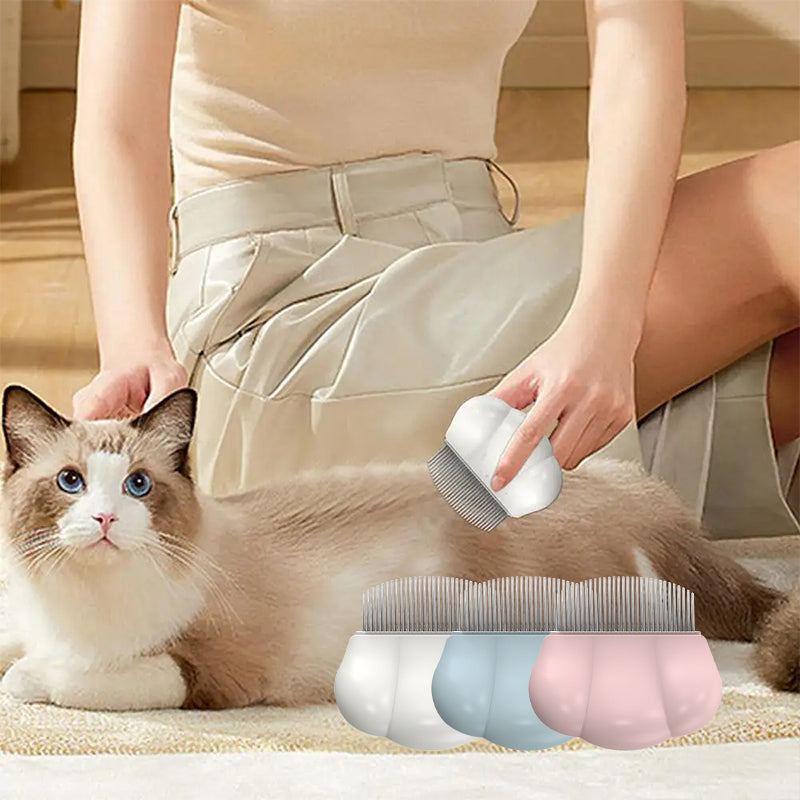 Dog Grooming Comb Comfortable Pet Small Lice Flea Combs Universal Shedding Brush Shell Comb Removes Tangles for Dogs Rabbit Pets Products