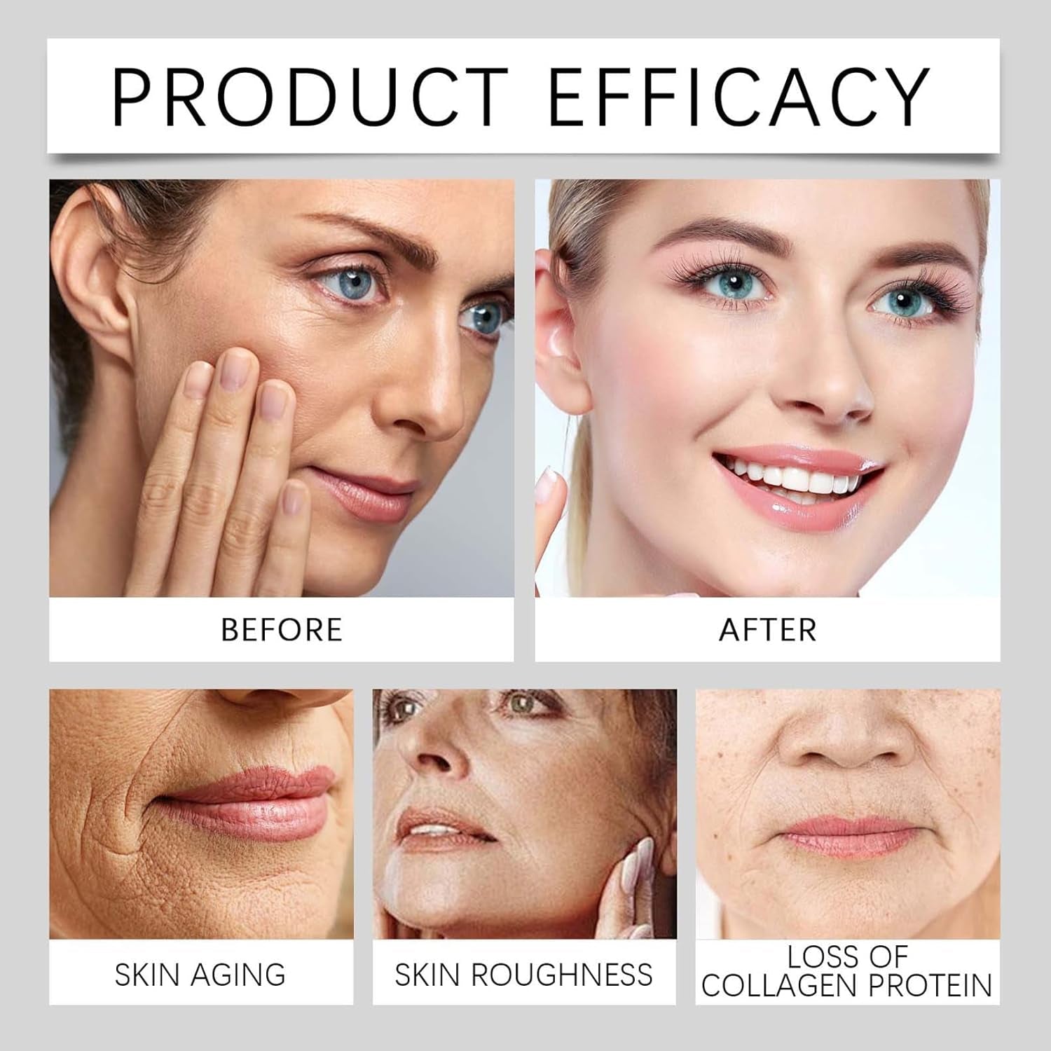 Hyaluronic Acid Serum 100ML - Hyaluronic Acid Serum for Face - anti Wrinkle&Ageing Face Serum Intense Hydration Moisture - Serum F-Ace Skincare for a Rejuvenated Skin - Dark Spot Correcting Glow Serum