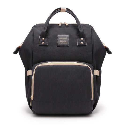 Fashion Japanese Mommy Bag Multifunctional Large Capacity Baby Bottle Backpack Diaper Backpack