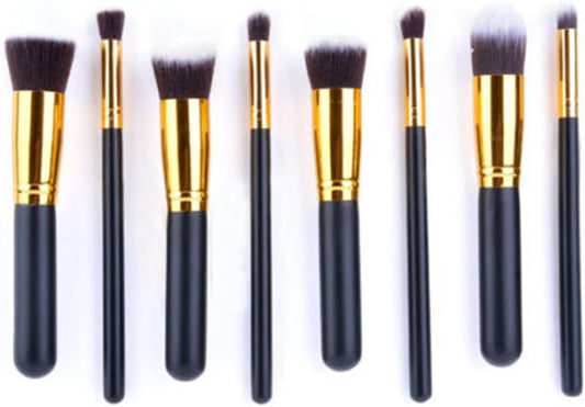 8Pcs Kabuki Concealer Blusher Powder Face Make up Brushes Tool Creams Contour