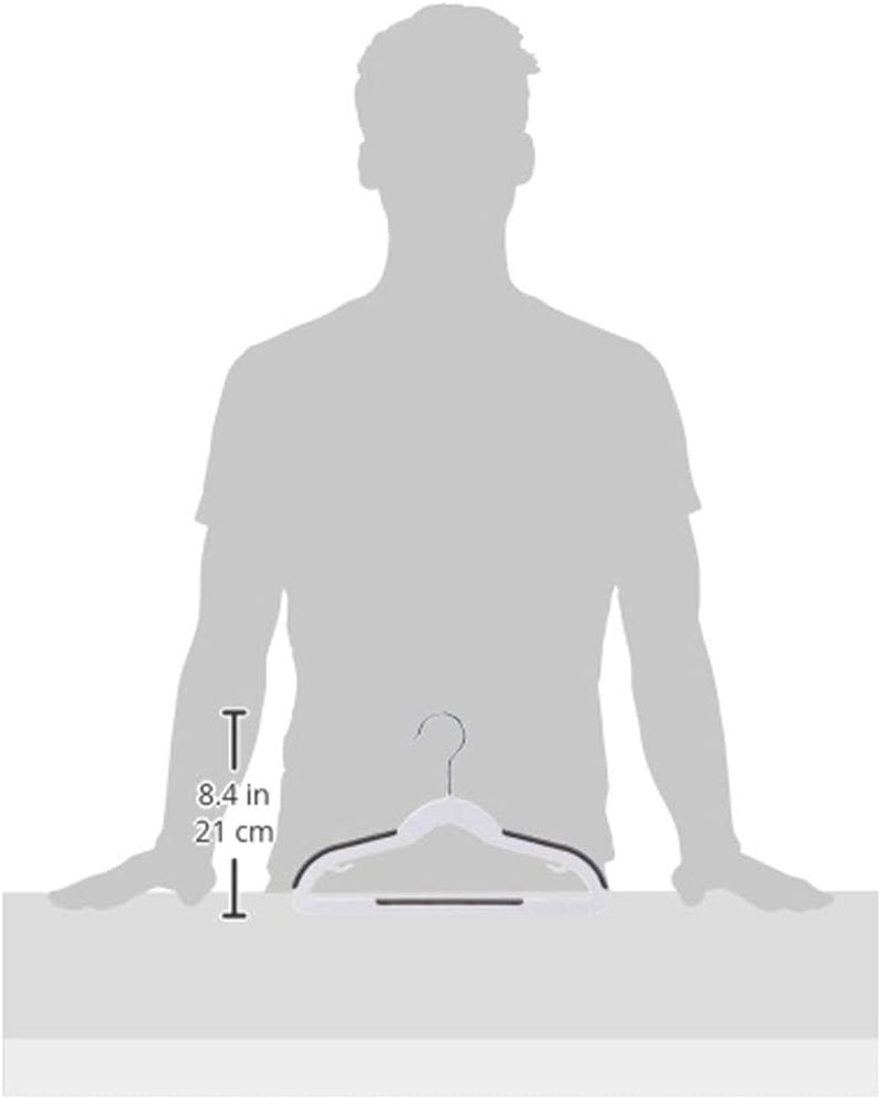 Plastic Kids Hangers, 30-Pack, White