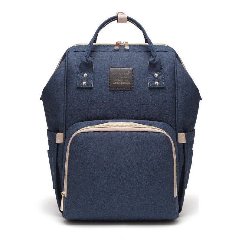 Fashion Japanese Mommy Bag Multifunctional Large Capacity Baby Bottle Backpack Diaper Backpack