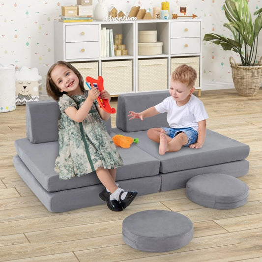 Toddler Creative Imaginative Furniture Play Set for Playroom Bedroom Living Room