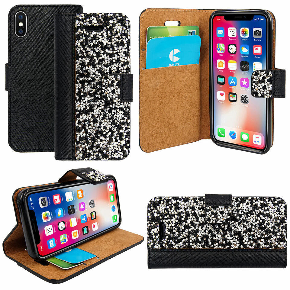 Case for Iphone 16 Pro Max 15 14 13 12 11 X XR Flip Leather Wallet Phone Cover