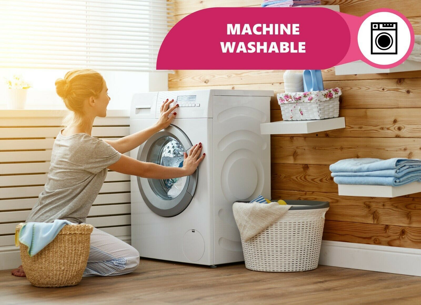 100 PURE COTTON Honeycomb Waffle Throw Snug Warm Sofa Bed Throw Large Pillowcase