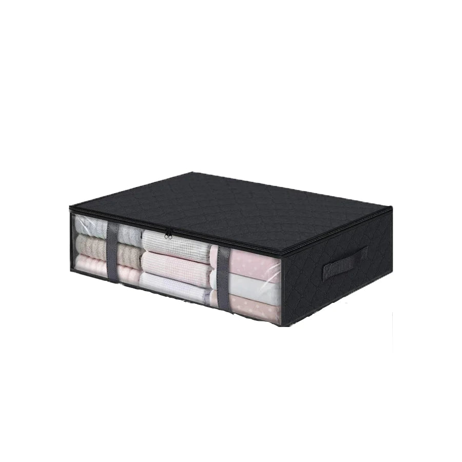 Storage Boxes Clothes Storage Collapsible Storage Bags Underbed Storage for Organizing Clothes Bedroom Quilts Closet Dormitory