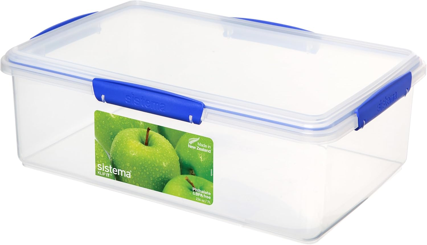 KLIP IT Food Storage Container 7 L Stackable & Airtight